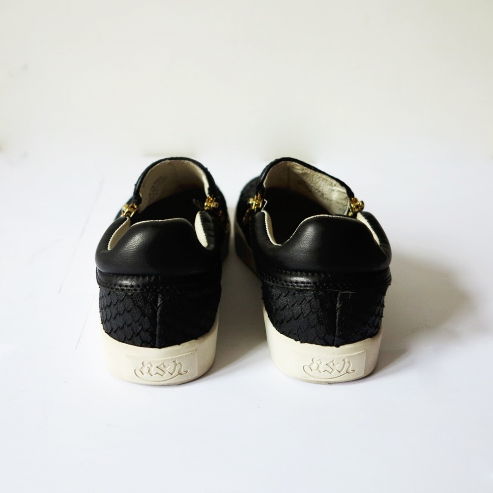 Ash Intense Snake SlipOn Zipper Sneaker Loafer 6.5 - Picture 5 of 8